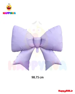 بادکنک فویلی سوپر سایز پاپیون بنفش پاستل%shop-name%%product-name%%price%