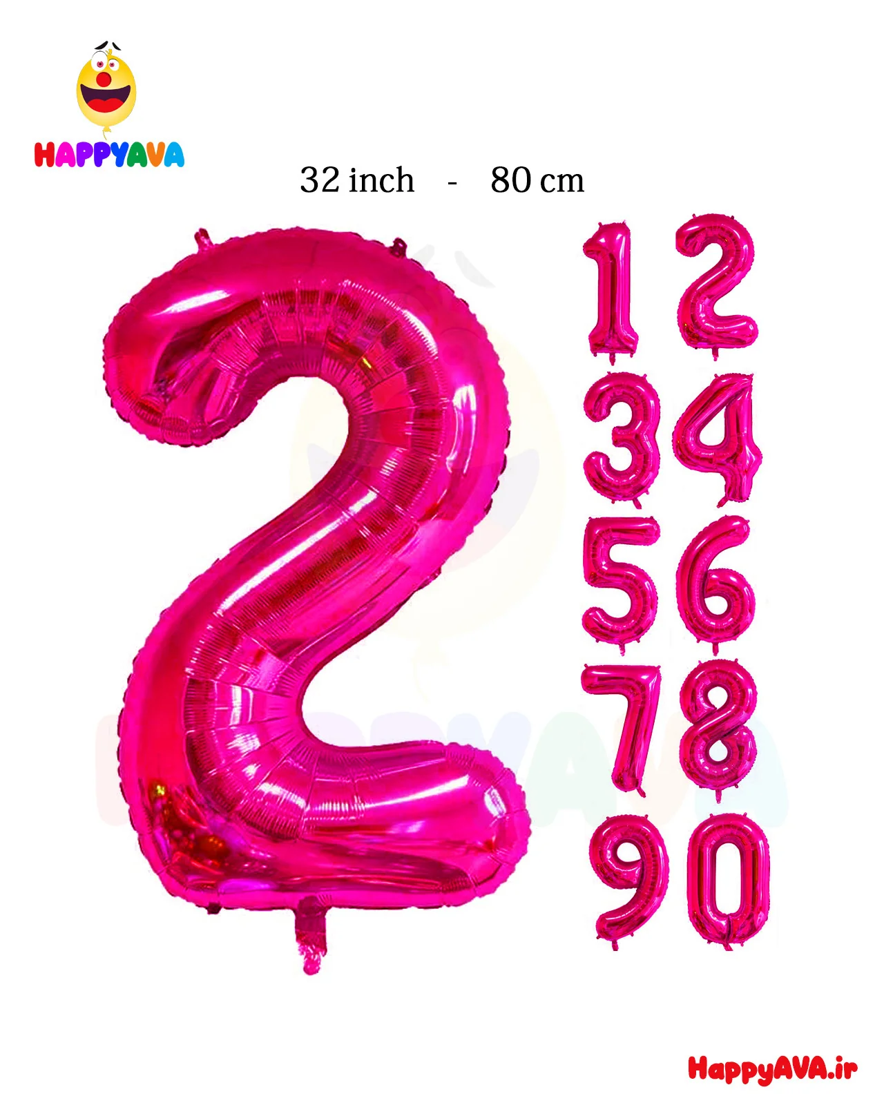 بادکنک فویلی عدد 32 اینچ سرخابیHappy Ava85,000 تومانبادکنک فویلی عدد 32 اینچ سرخابی