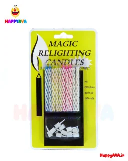 شمع تولدجادویی magic candle