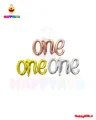 بادکنک فویلی وان یکسالگی (one)