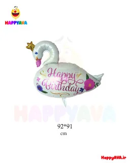 بادکنک فویلی قو هپی