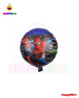 بادکنک فویلی گرد مردعنکبوتی%price%