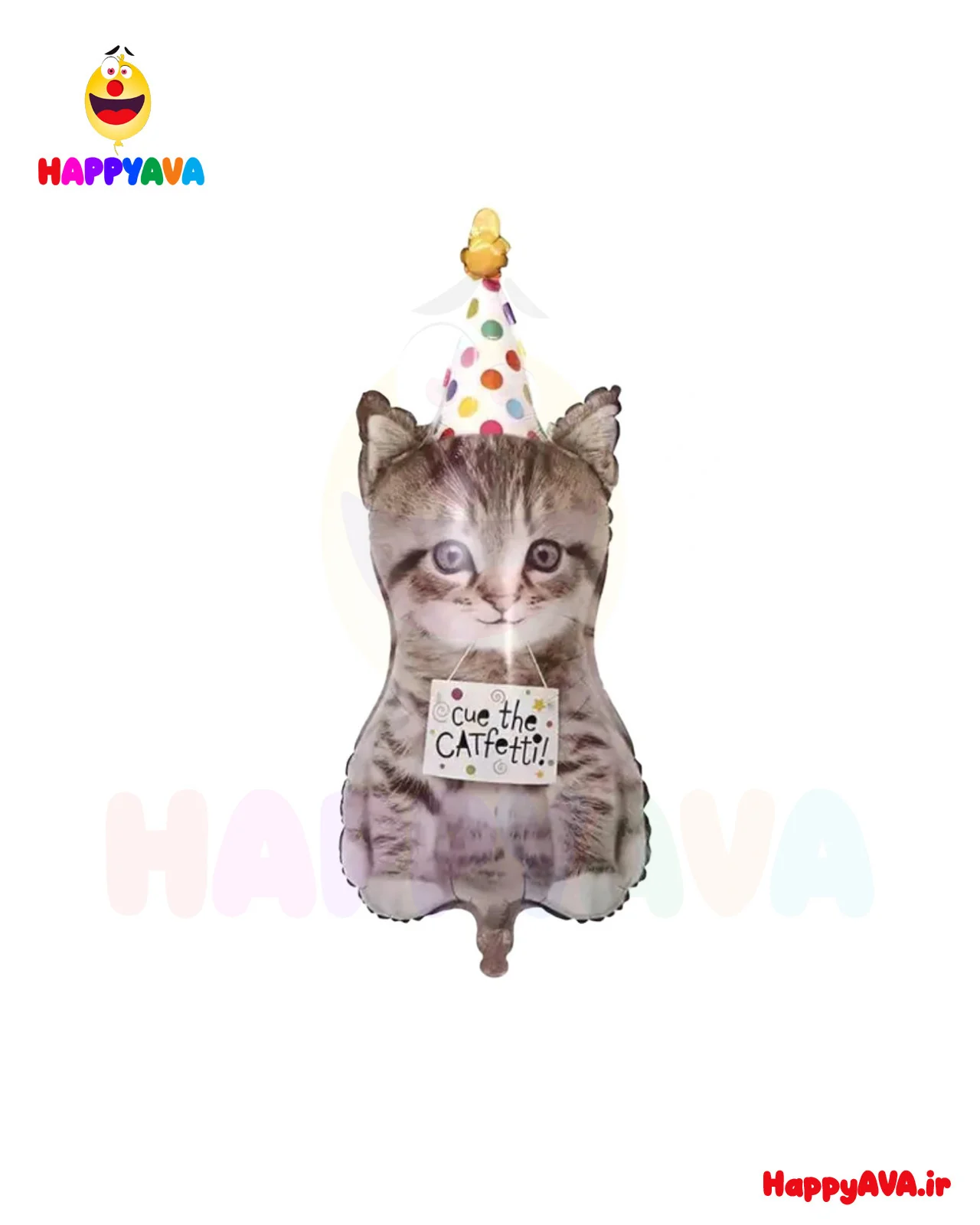 Happy Avaبادکنک فویلی گربه کلاه‌دار0 تومان