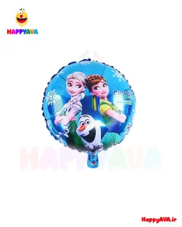 بادکنک فویلی گرد فروزن