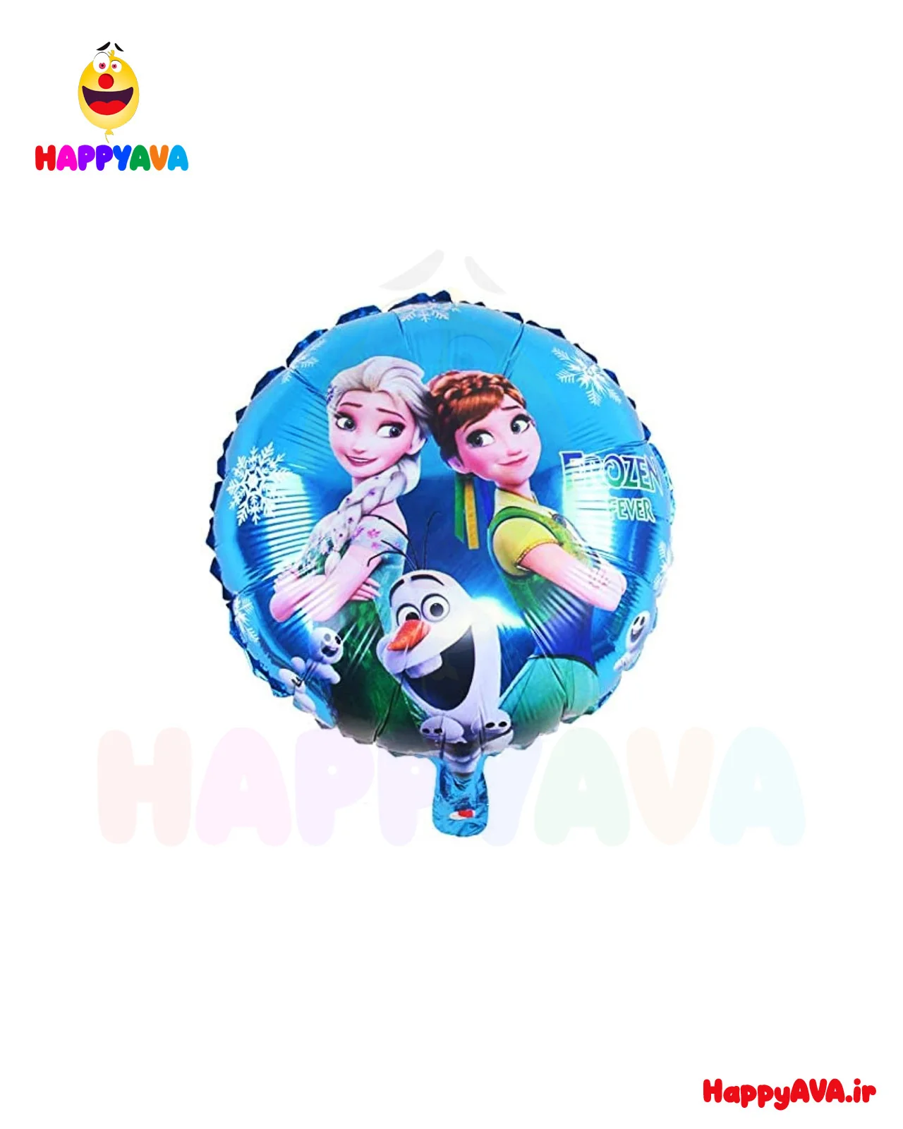 بادکنک فویلی گرد فروزن