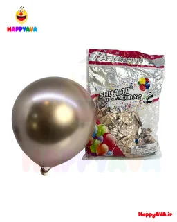بادکنک کروم شامپاینی