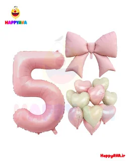 پک تولدی صورتی (12 تکه) %separator%%shop-name%